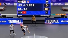 ASIAD 2026; Bá Trường Giang - Lê Anh Khoa tiến gần huy chương teqball 